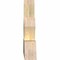 Ekena Millwork Saratoga Rough Sawn Timber Gable Bracket, Douglas Fir, 72"W x 21"H x 4"D x 6"F, 7/12 Pitch GBW072X21X0406SAR00RDF - alternate 3
